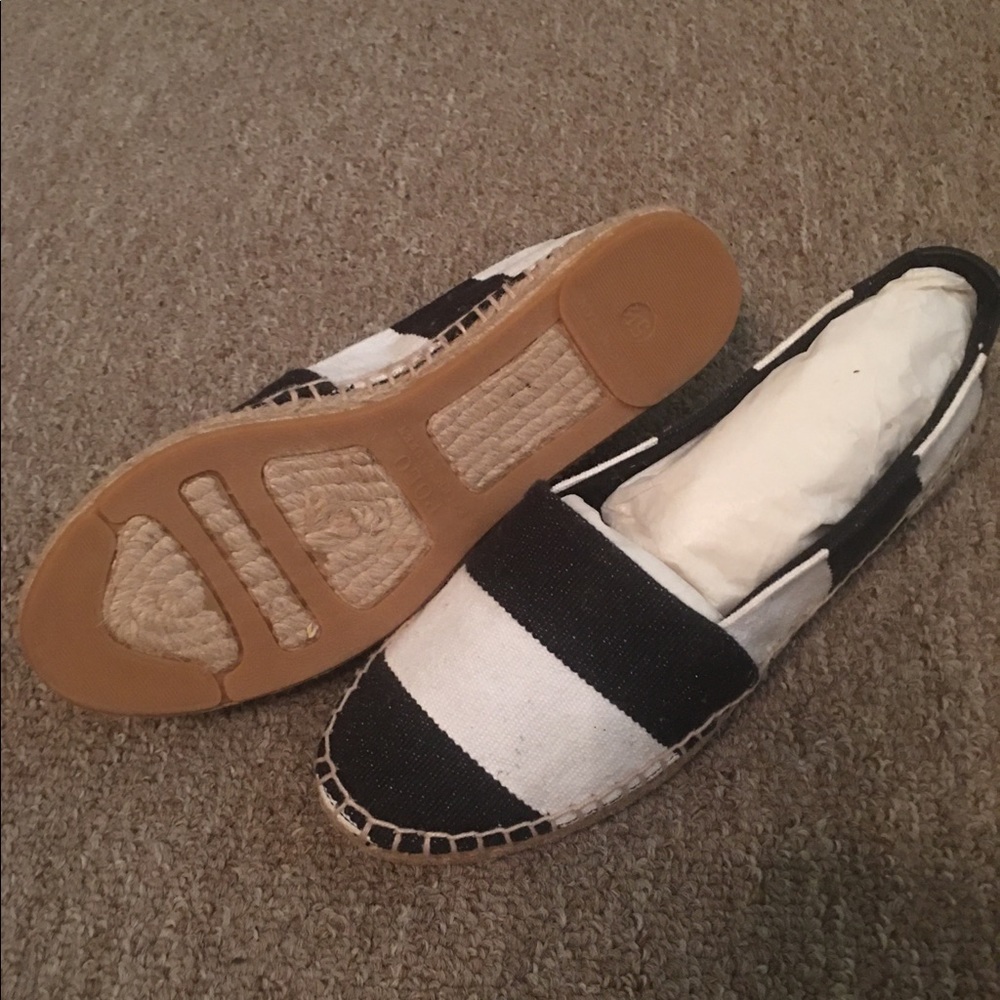 polo ralph lauren striped espadrilles - Picture 3 of 4